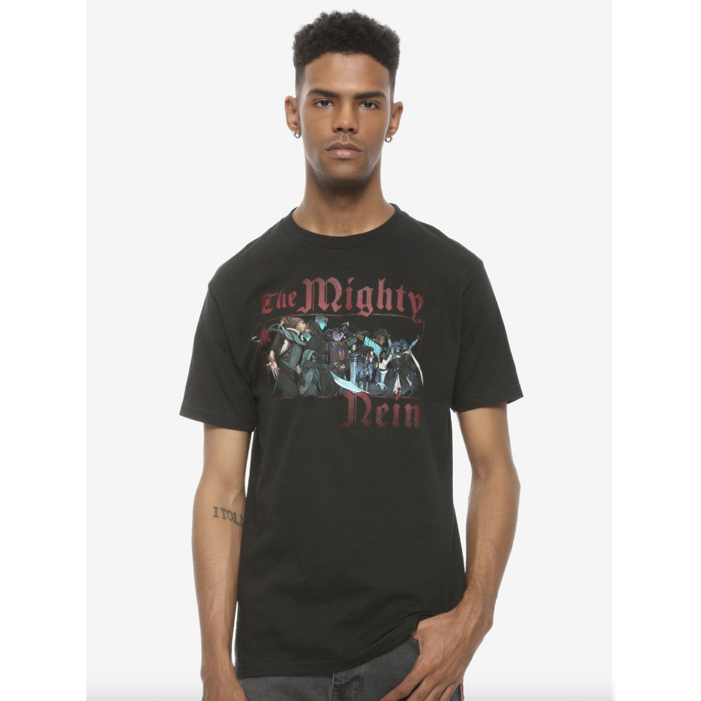 Critical Role Mighty Nein Group S/S Shirt Vox Machina